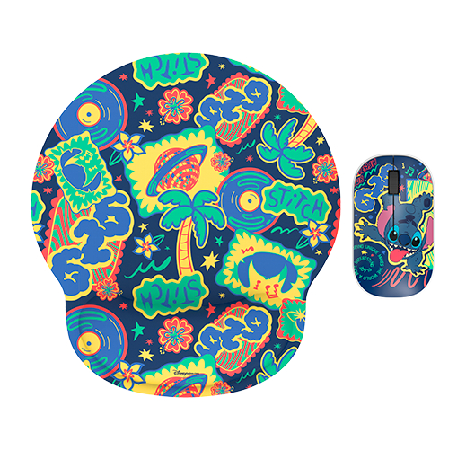 Kit mouse y mousepad Xtech Disney Stitch XTM-DKT1ST